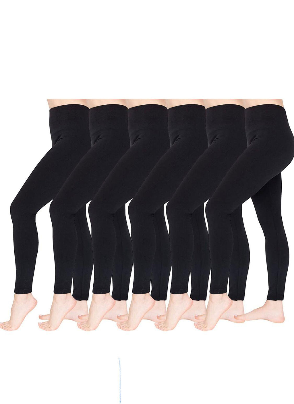 Fleece-Lined High-Waisted Leggings (2-Pack)