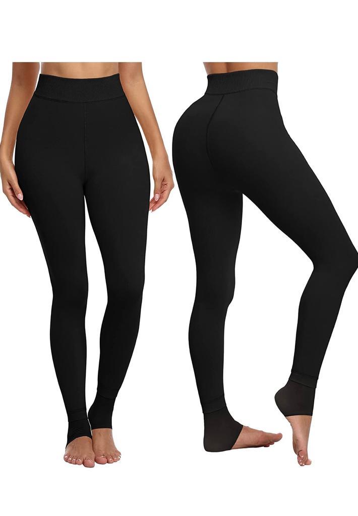 Fleece-Lined High-Waisted Leggings (2-Pack)