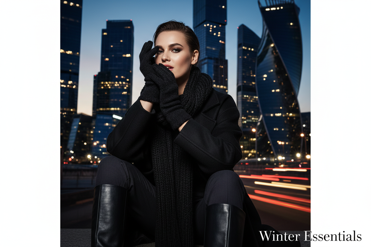 Plush Faux Fur Gloves (2-Pack)