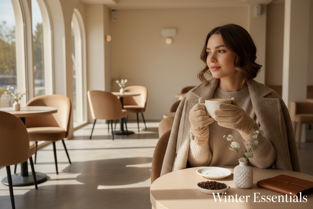 Plush Faux Fur Gloves (2-Pack)