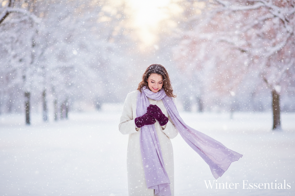 Plush Faux Fur Gloves (2-Pack)