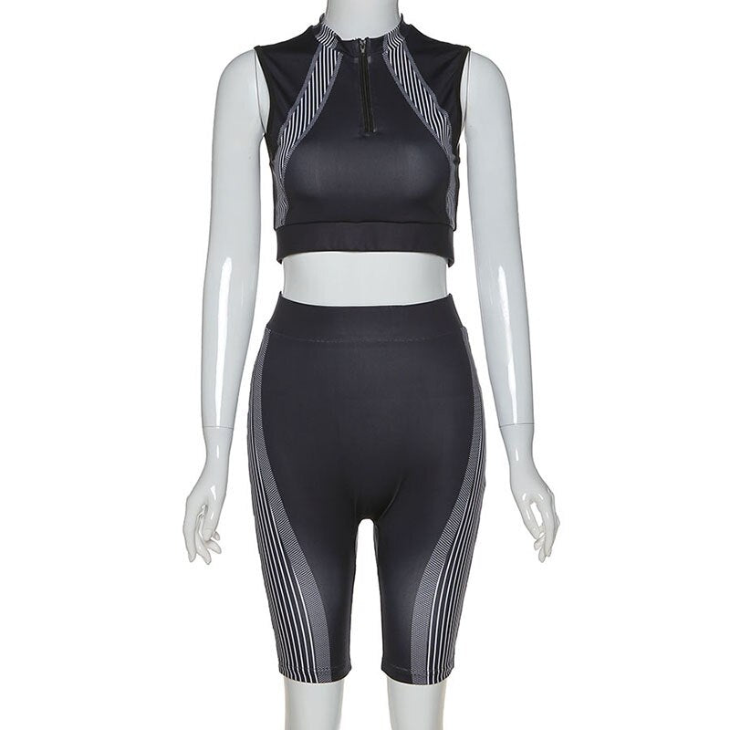 Seamless Patchwork Yoga Set Women Gym Clothes Bra Crop Top And Leggings Shorts Sexy Fitness Sportswear Running Workout Tracksuit